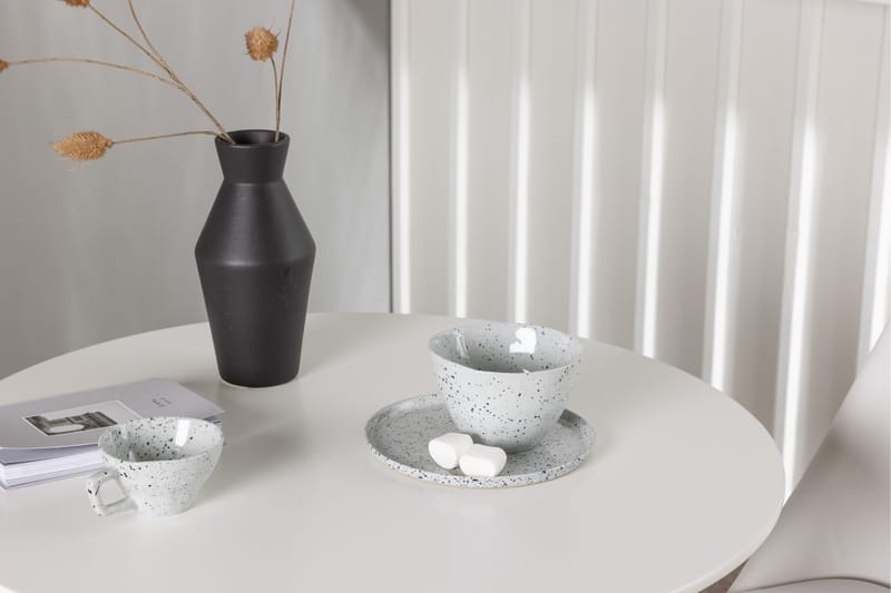 Danburi Matgrupp 60 cm Rund med 2 Night stolar - Vit - Möbler - Bord & matgrupper - Matgrupper