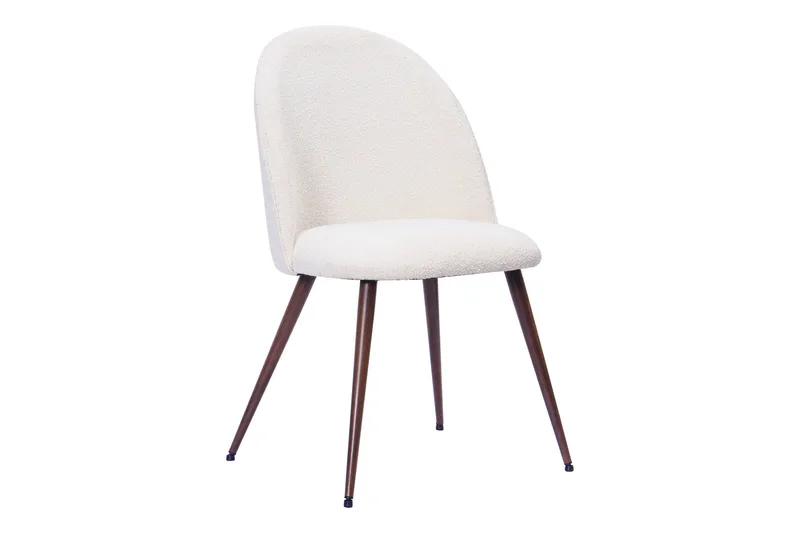 Dano Matbord 180 cm med 6 Nibe Plus Matstolar - Vit/Brun - Möbler - Bord & matgrupper - Matgrupper