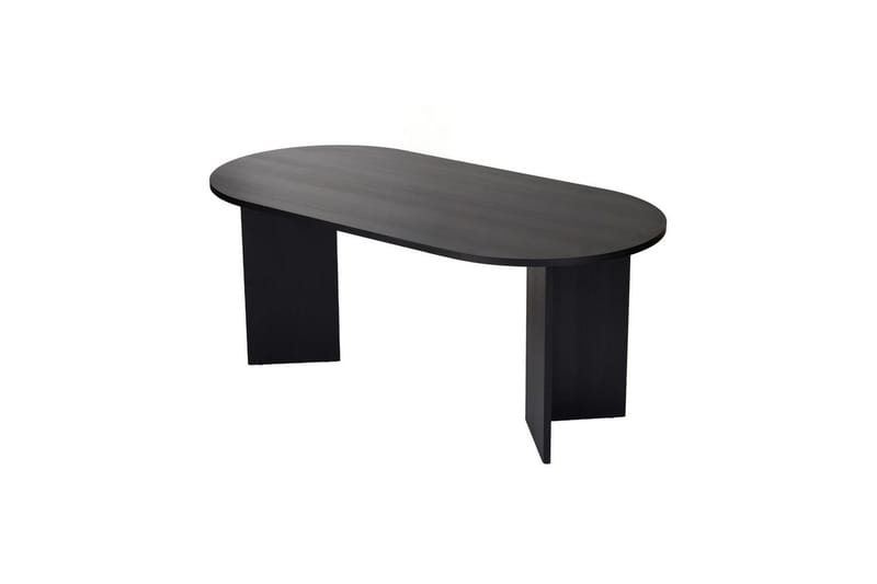 Dano Matbord 180 cm Oval - Natur/Svart - Möbler - Bord & matgrupper - Matbord & köksbord