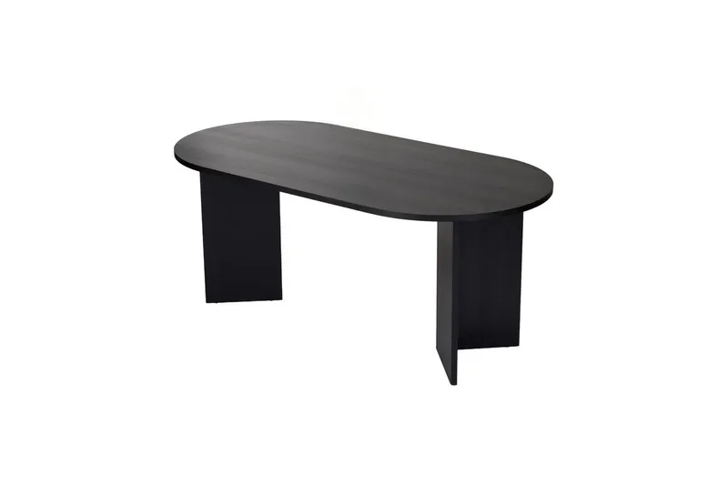 Dano Matbord 180 cm Oval - Natur/Svart - Möbler - Bord & matgrupper - Matbord & köksbord