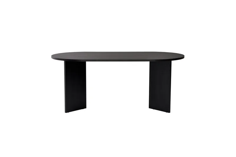 Dano Matbord 180 cm Oval - Natur/Svart - Möbler - Bord & matgrupper - Matbord & köksbord
