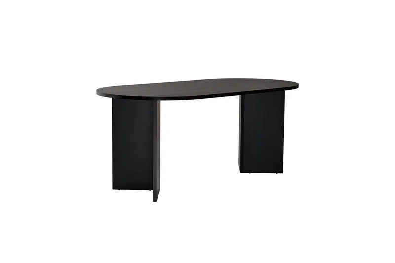 Dano Matbord 180 cm Oval - Natur/Svart - Möbler - Bord & matgrupper - Matbord & köksbord