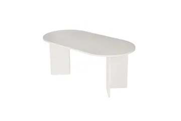 Dano Matbord 180 cm Oval - Natur/Vit - Möbler - Bord & matgrupper - Matbord & köksbord