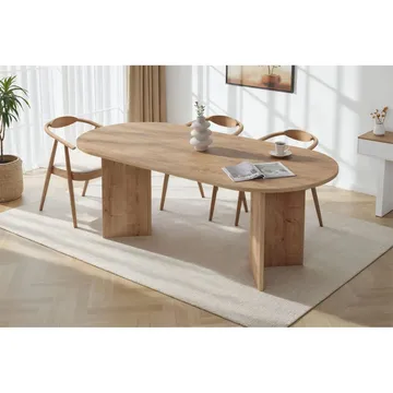 Dano Matbord Oval 200 cm - Natur - Möbler - Bord & matgrupper - Matbord & köksbord