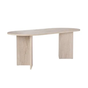 Dano Matbord Oval 200 cm - Taupe - Möbler - Bord & matgrupper - Matbord & köksbord