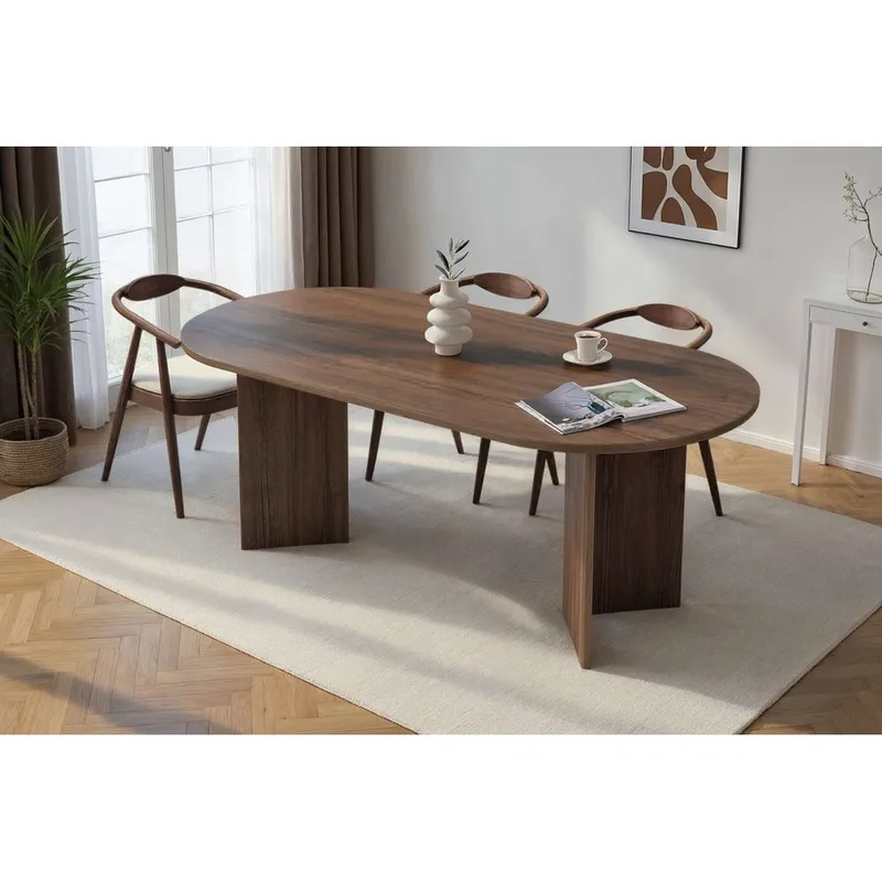 Dano Matbord Oval 200 cm - Valnöt - Möbler - Bord & matgrupper - Matbord & köksbord