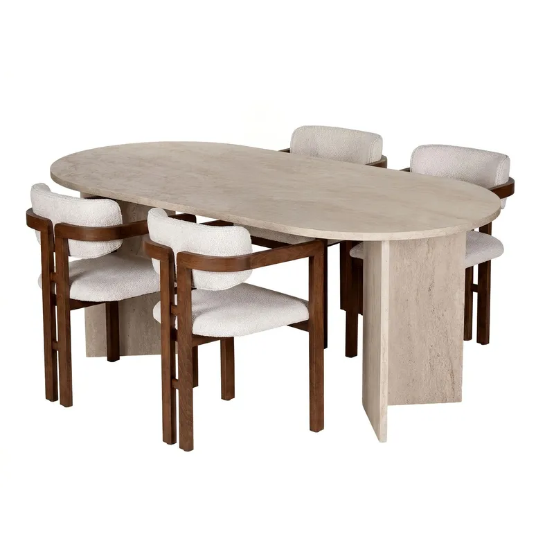 Dano Matgrupp 180 cm med 4 stolar, undefined
