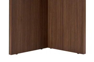 Dano Ovalt Matbord 180x90 cm med Travertin- och Valnötsutseende - Beige - Möbler - Bord & matgrupper - Matbord & köksbord