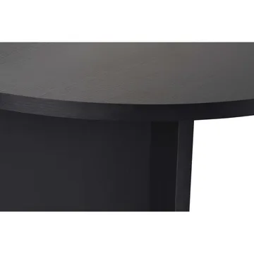 Dano Stort Ovalt Matbord 200 cm med Mörkt Träutseende - Svart - Möbler - Bord & matgrupper - Matbord & köksbord