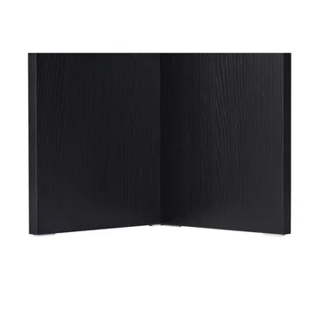 Dano Stort Ovalt Matbord 200 cm med Mörkt Träutseende - Svart - Möbler - Bord & matgrupper - Matbord & köksbord