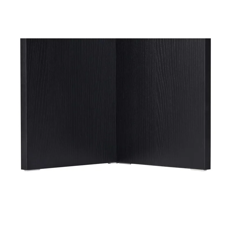 Dano Stort Ovalt Matbord 200 cm med Mörkt Träutseende - Svart - Möbler - Bord & matgrupper - Matbord & köksbord