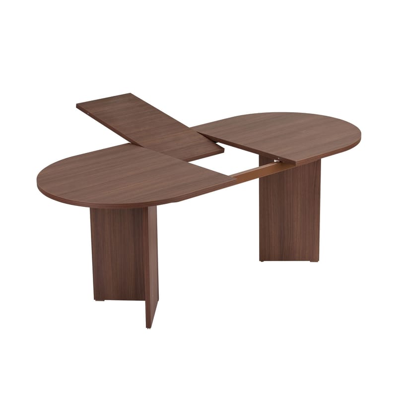 Dano Utdragbart Matbord 160 cm Oval - Valnöt - Möbler - Bord & matgrupper - Matbord & köksbord