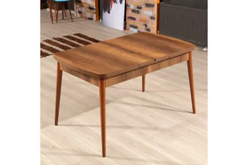 Darnel Utdragbart Rektangulärt Matbord 132 cm med Trä- och Valnötsutseende - Brun - Möbler - Bord & matgrupper - Matbord & köksbord