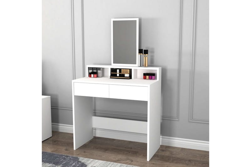 Dasina Sminkbord 80 cm - Vit - Möbler - Bord & matgrupper - Sminkbord & toalettbord