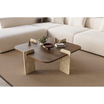 Denros Soffbord 90 cm - Brun/Mörkbrun - Möbler - Bord & matgrupper - Soffbord