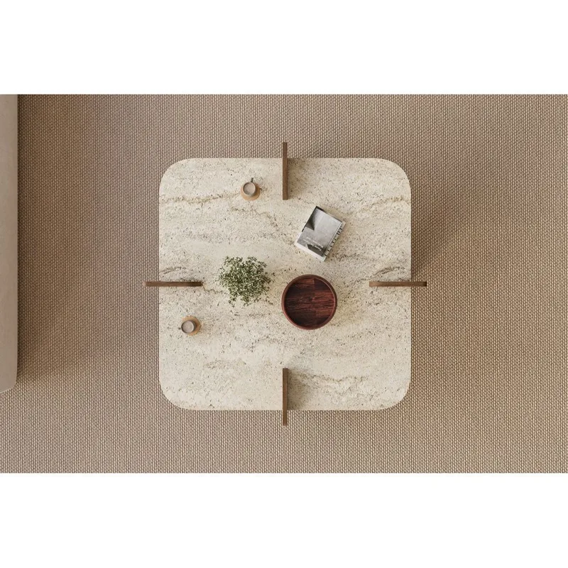 Denros Soffbord 90 cm - Brun/Mörkbrun - Möbler - Bord & matgrupper - Soffbord