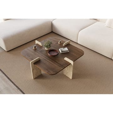 Denros Soffbord 90 cm - Brun/Mörkbrun - Möbler - Bord & matgrupper - Soffbord