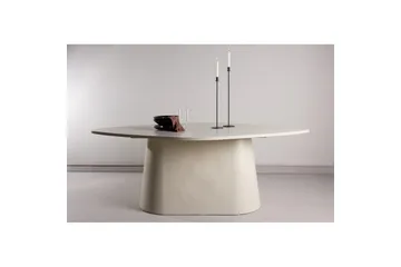 Diamond Stort Ovalt Matbord 210 cm - Beige - Möbler - Bord & matgrupper - Matbord & köksbord