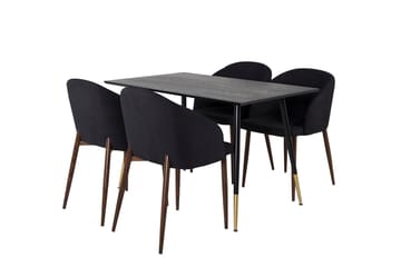 Dipp Matbord 120 cm med 4 Arch Matstol - Möbler - Bord & matgrupper - Matgrupper