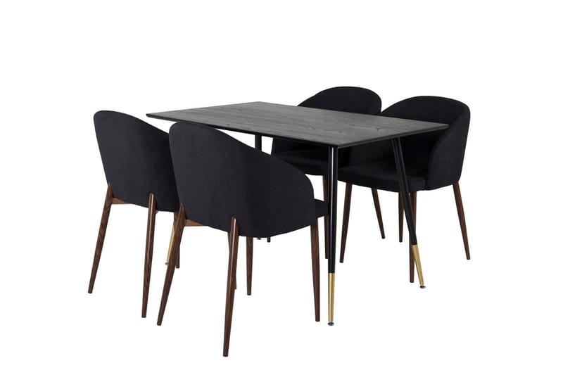 Dipp Matbord 120 cm med 4 Arch Matstol - Möbler - Bord & matgrupper - Matgrupper