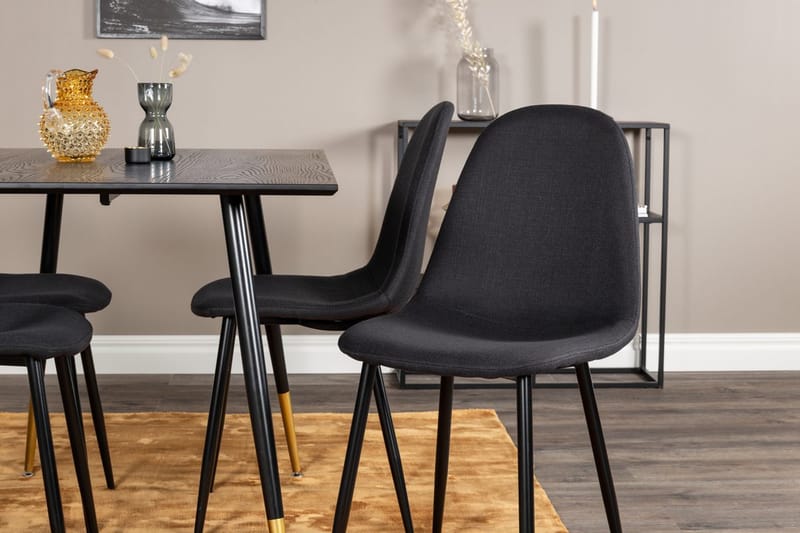 Dipp Matbord 120 cm med 4 Polar Matstol - Möbler - Bord & matgrupper - Matgrupper