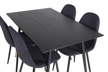 Dipp Matbord 120 cm med 4 Polar Matstol - Möbler - Bord & matgrupper - Matgrupper