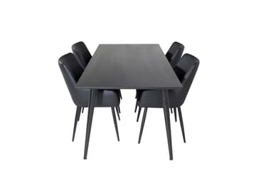 Dipp Matbord 180 cm med 4 Comfort Karmstol - Möbler - Bord & matgrupper - Matgrupper