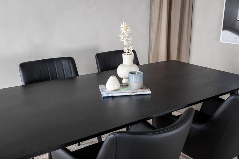 Dipp Matbord 180 cm med 4 Comfort Karmstol - Möbler - Bord & matgrupper - Matgrupper