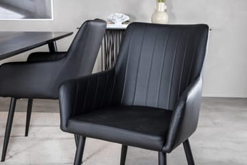 Dipp Matbord 180 cm med 4 Comfort Karmstol - Möbler - Bord & matgrupper - Matgrupper