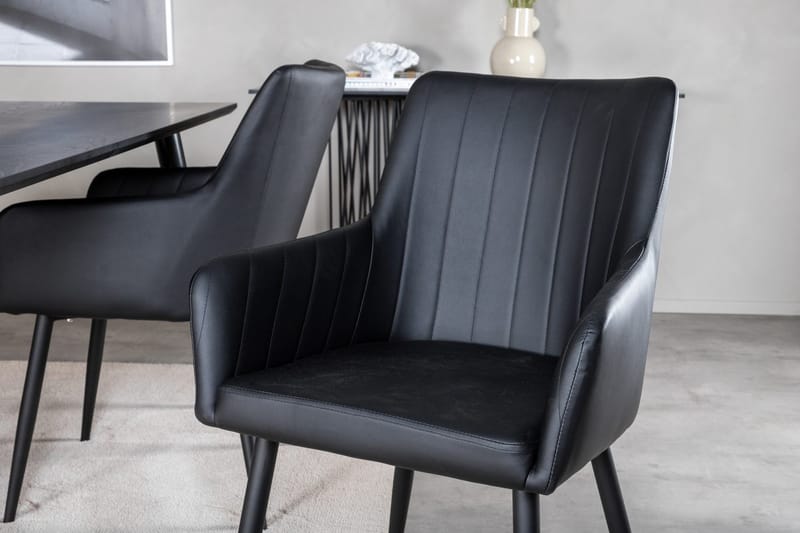 Dipp Matbord 180 cm med 4 Comfort Karmstol - Möbler - Bord & matgrupper - Matgrupper
