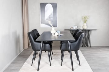 Dipp Matbord 180 cm med 4 Comfort Karmstol - Möbler - Bord & matgrupper - Matgrupper