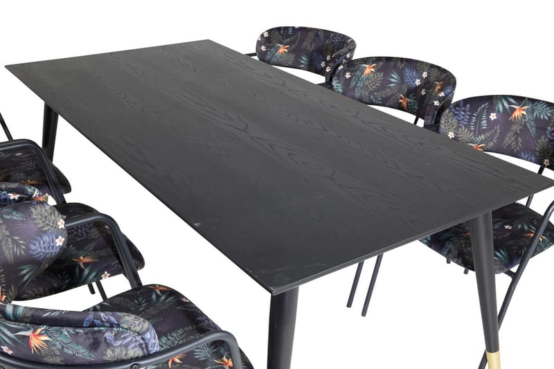 Dipp Matbord 180 cm med 6 Arrow Fåtölj - Möbler - Bord & matgrupper - Matgrupper