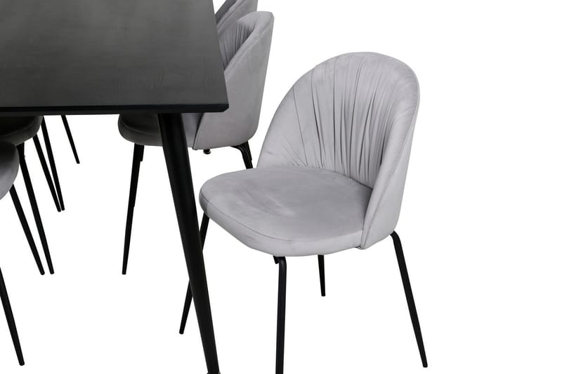 Dipp Matbord 180 cm med 6 Wrinkles Matstol - Möbler - Bord & matgrupper - Matgrupper