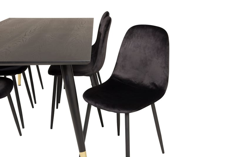Dipp Matbord 180 cm med 6 Polar Köksstol - Möbler - Bord & matgrupper - Matgrupper