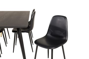 Dipp Matbord 180 cm med 6 Polar Köksstol - Möbler - Bord & matgrupper - Matgrupper