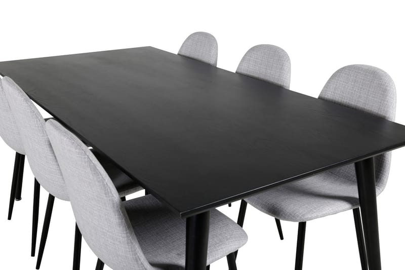 Dipp Matbord 180 cm med 6 Polar Matstol - Möbler - Bord & matgrupper - Matgrupper