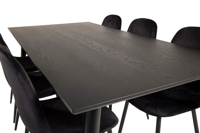Dipp Matbord 180 cm med 6 Polar Köksstol - Möbler - Bord & matgrupper - Matgrupper