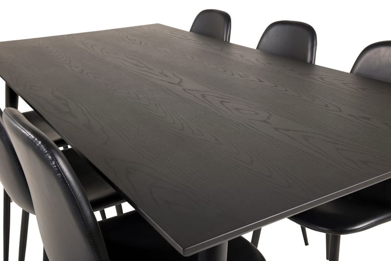 Dipp Matbord 180 cm med 6 Polar Köksstol - Möbler - Bord & matgrupper - Matgrupper