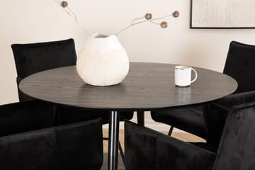 Dipp Matbord med 4 Petra Karmstol - Möbler - Bord & matgrupper - Matgrupper