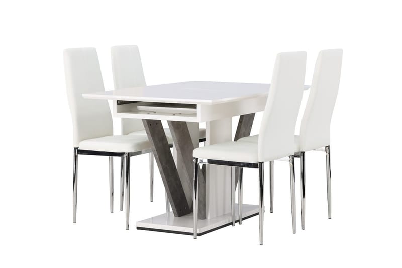 Disa Matbord 120x80 cm med 4 Pastill Matstol - Möbler - Bord & matgrupper - Matgrupper