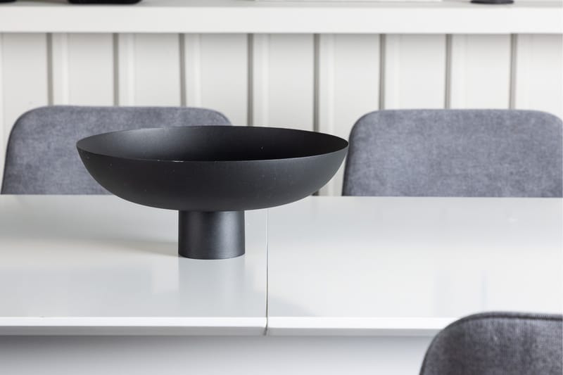 Disa Matgrupp 120 cm Rektangulär med 4 Rosie stolar - Svart - Möbler - Bord & matgrupper - Matgrupper