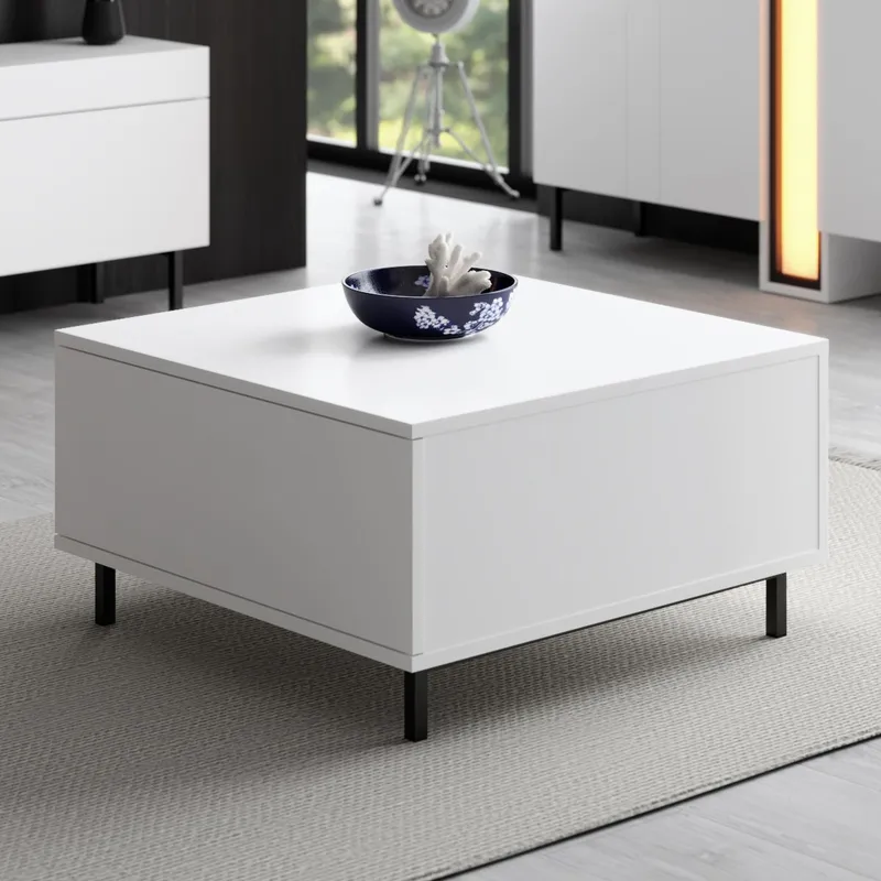 Djarhint Soffbord 75 cm - Vit - M öbler - Bord & matgrupper - Soffbord