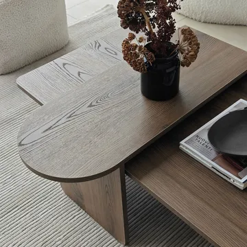 Djarhint Soffbordsset 82 cm - Brons/valnöt - Möbler - Bord & matgrupper - Soffbord