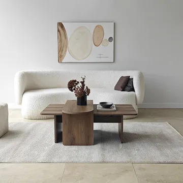 Djarhint Soffbordsset 82 cm - Brons/valnöt - Möbler - Bord & matgrupper - Soffbord