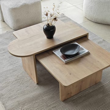 Djarhint Soffbordsset 82 cm - Bronze/Sapphire Oak - Möbler - Bord & matgrupper - Soffbord