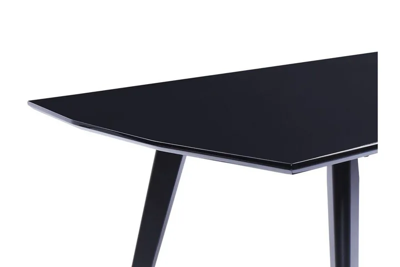 Dolbeau Matbord 90x160 cm - Svart/Silver - Möbler - Bord & matgrupper - Matbord & köksbord