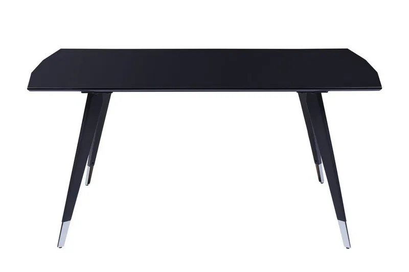 Dolbeau Matbord 90x160 cm - Svart/Silver - Möbler - Bord & matgrupper - Matbord & köksbord