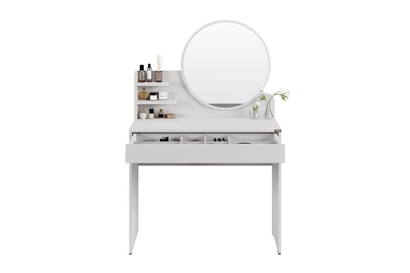 Dralen Sminkbord 90 cm - Taupe - Möbler - Bord & matgrupper - Sminkbord & toalettbord