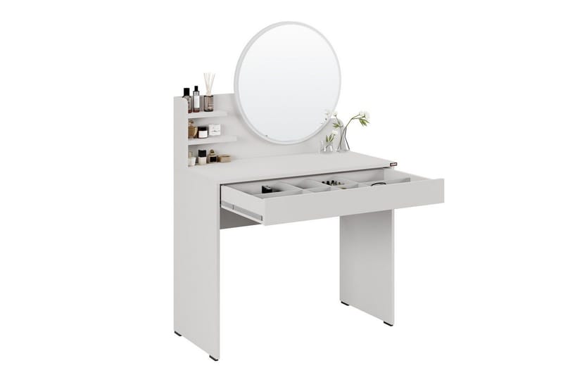 Dralen Sminkbord 90 cm - Taupe - Möbler - Bord & matgrupper - Sminkbord & toalettbord