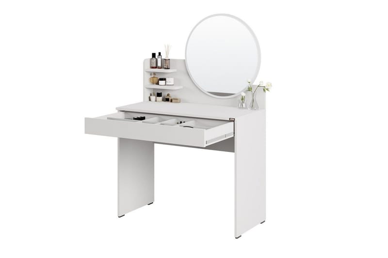 Dralen Sminkbord 90 cm - Taupe - Möbler - Bord & matgrupper - Sminkbord & toalettbord